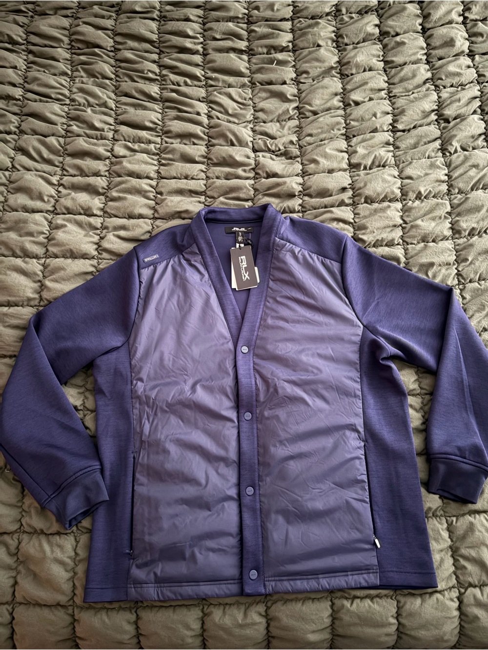 RLX Ralph Lauren Men’s Hybrid Cardigan Jacket | XL | New with Tags
